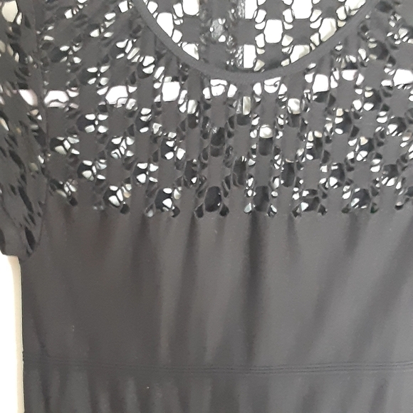 Bebe lined mini dress Sz M/L - Picture 3 of 5